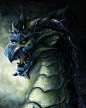 A frost dragon by ~uncle91 on deviantART