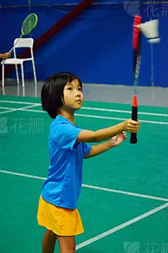 Badminton lesson