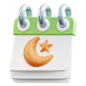 Islamic Calendar 3D Icon