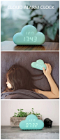 Cloud Shaped Alarm Clock .It has 10% off now ,use the coupon code :Happyday11 #coupon #gadgets #cool