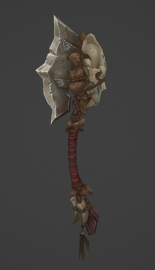 Bear Barbarian Axe, ...