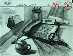 【图片】2015年山东美术联考优秀试卷—素描【山东联考吧】_百度贴吧
