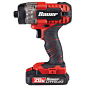 20V Hypermax™ Lithium 1/4 in. Hex Compact Impact Driver Kit : The Bauer™ 1/4 in. Hex Compact Impact Driver is designed to deliver superior performance and durability. The impact driver has a powerful motor that delivers 1300 inch lbs. of torque to handle