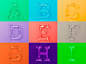 Letters Plastic : Letters Case Cinema 4D - Plastic Texture