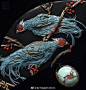 灵感来自于中国传统装饰纹样的俄罗斯软陶珠宝艺术by：myrusso