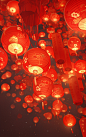新年简约灯笼背景素材图片