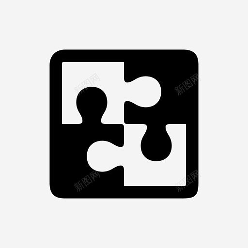 拼图活动组装图标 标识 标志 UI图标 设计图片 免费下载 页面网页 平面电商 创意素材