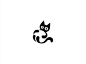 一组趣味的猫logo设计 ​​​​