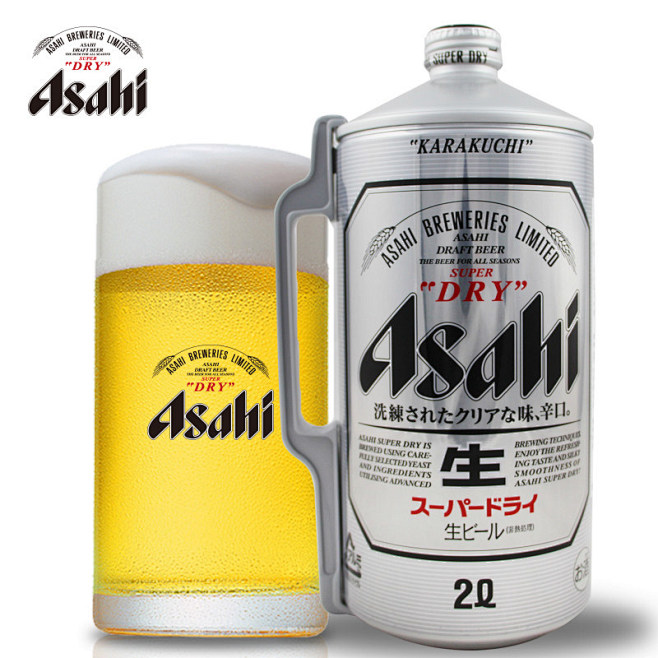 Asahi/朝日啤酒 超爽生啤 桶装2L 日本原装进口-天猫超市-天猫Tmall.com-上天猫，就购了-理想生活上天猫