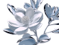 金属质感花