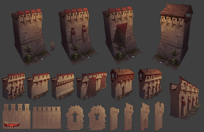 Castle_Tile_Set_Wall-花瓣网