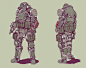 Shadowgun Legends Heavy, Elijah McNeal : Some Heavy Armor designs I did for Madfinger Games' Shadowgun Legends.