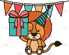 可爱的,狮子,包装纸,婴儿,白昼,季节,性格,愉悦,惊奇,庆祝