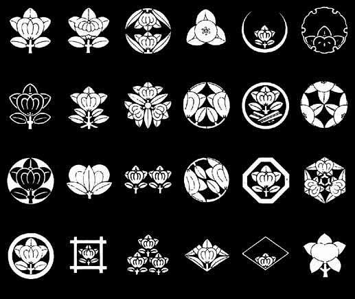 骑士纹章，家徽/日本武士家徽/中国家族族...