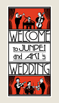 婚礼海报 POSTER FOR WEDDING BY STUDIO-TAKEUMA-海报设计-设计欣赏-素彩网