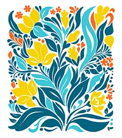 图源免费EPS |Abstract drawn vector graphics, drawn folk illustration flower groovy Y2K set. Vector posters in trendy retro psychedelic 2000s style. Aesthetic hippie. Girly cute design.