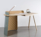The minimalist Big Boss Desk by Piergil Fourquie