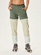 RecTrek Zip-Off Pant in the color Tea Tree/Calcite/Milk Stone - RecTrek Zip-Off Pant Tea Tree-Calcite-Milk Stone 091 EXP240907