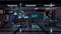 Sci Fi Medical Lab, Dami Nuga : A medical lab I made for a college project. It's still a work in progress.