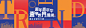 大气时尚潮流商场专题背景板