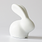 创意可爱陶瓷兔子摆件情侣定制礼品简约茶宠生日圣诞礼品书桌摆件-淘宝网