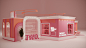 anniversary booth booth design City Center Almaza City Center Mall Event Exhibition Design  MAF Mall booth Mall Event