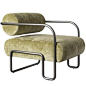 Ardent Club Chair In Como Moss