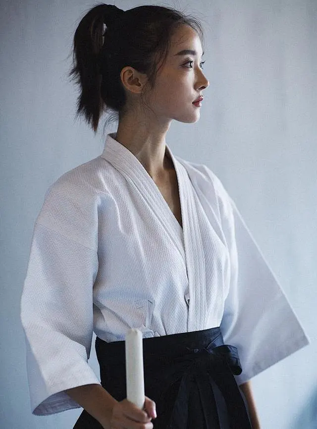 日本女武士 美女剑道 冷艳-花瓣网