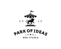 Park of Ideas Logo Design | More logos http://blog.logoswish.com/category/logo-inspiration-gallery/ #logo #design #inspiration: 