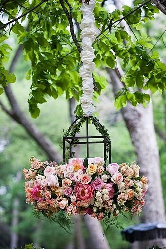 花卉灯笼