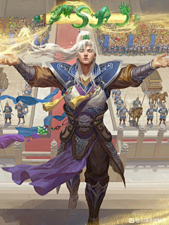 身不由己的时代采集到三国杀原画