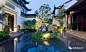 【32景观——夜景、灯饰、照明】(632图)_@Pixel像素生活收集_花瓣建筑设计四大手法，教你营造中式庭院！298