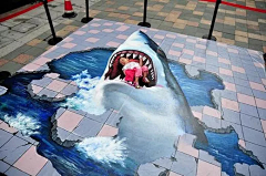 养鲨鱼的颓废先森采集到3d画的东东——画画
