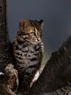 墨脱秘境蚂蚁森林格当保护站的团宠豹猫 - 小红书