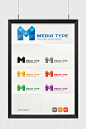 M Media Logo on Behance