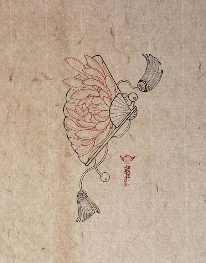 国风∷扇子_1_Rechel_来自小红书...