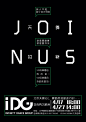 IDG-join us : IDG招新海报
