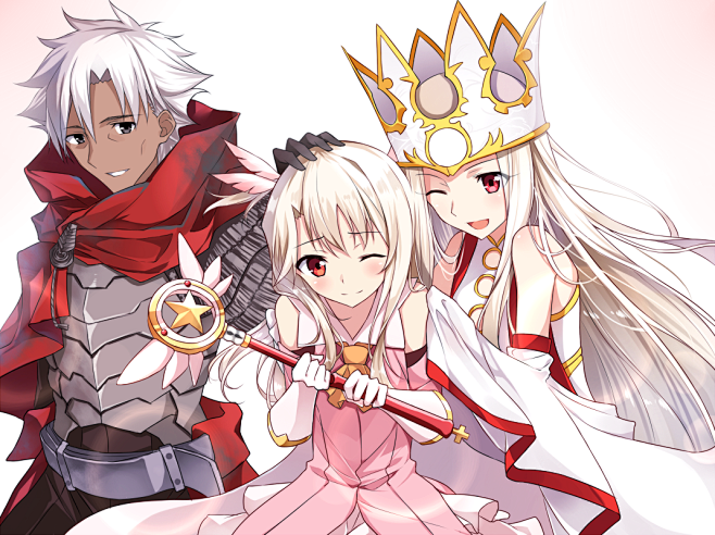 Fate/Zero 卫宫夫妇 卫宫切嗣 爱丽丝菲尔 伊莉雅斯菲尔