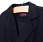 路克原创设计 黑色双排扣男款毛呢大衣斗篷 新款 2013 - 想去
