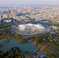 The design of the the National Kaohsiung Center for the Arts in Taiwan was inspired by local banyan trees, which provide shelter and a place to meet