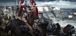 Ryse: Son of Rome - Landing at Dover, Floris Didden : Collaboration with Tobias Mannewitz and Karl Kopinski.