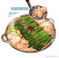 我是烹饪插画家Maomomiji。这是第一篇文章。预先谢谢你!
#日本料理##美食治愈系##もみじ真魚##日本美食# ​​​​