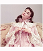 Audrey Hepburn as Gigi, NYC, 1952. Photo by Norman Parkinson.
