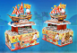 cardboard posm creative posm irkha KINDER PALLET KINDER POSM posm premium posm