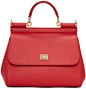 Dolce & Gabbana - Red Medium Sicily Bag