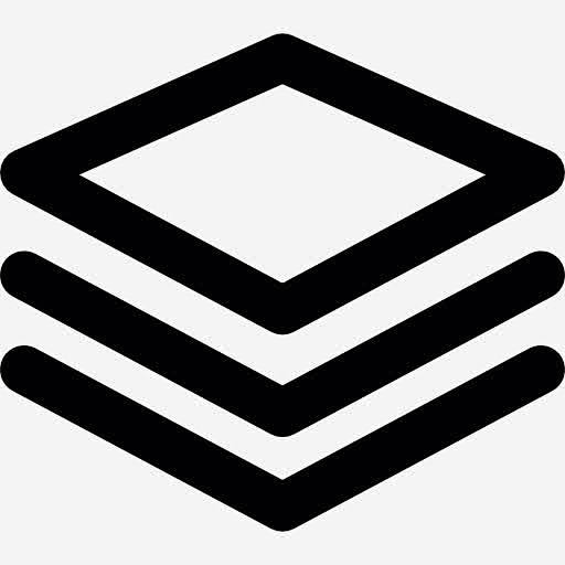 三层图标 https://88ICON.com 广场 栈 层界面