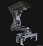 Star Citizen - Robotic Arm, Kyle Bromley : For Star Citizen's "Gold Horizon" FPS level, I was tasked with creating a robotic arm. No concept was provided so I worked closely with the art lead to iterate and refine my design while keeping in mind