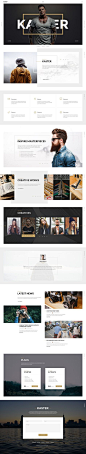 Kaster is a multipages PSD template for creative agency, design studio, <a class="pintag searchlink" data-query="%23webdevelopment" data-type="hashtag" href="/search/?q=%23webdevelopment&rs=hashtag" rel="