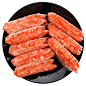 模拟V形蟹肉蟹**寿司V型蟹柳手撕蟹柳即食火锅食材蟹足棒4斤-tmall.com天猫