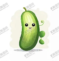 卡通黄瓜高清 【酷图网】黄瓜卡通,黄瓜插画,手绘黄瓜,黄瓜卡通形象,卡通水果,黄瓜图案,黄瓜元素,黄瓜素材,蔬菜,萌,可爱